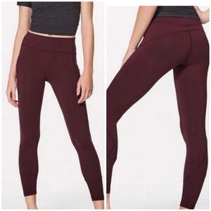 Lululemon In Movement Tight 25” (Size 8)